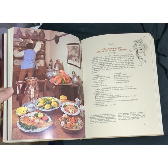 The Williamsburg Cookbook Updated Enlarged Edition 1996 Hardcover - Picture 5 of 11